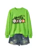 Mama esportiva Amazon eBay loja independente moletom feminino novo com gola redonda e mangas compridas moderno e estiloso