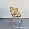 Sofás de Booth Fixados na Parede para Restaurante Ocidental com Tema de Corrente, Móveis de Jantar para Restaurante do Sudeste Asiático, Conjuntos de Mesa e Cadeira de Madeira Maciça para Uso Comercial