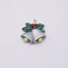 Colgante de resina navideño simulación muñeco de nieve árbol de Navidad anciano bolsa llavero colgante accesorios DIY