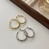 Pendientes Nuevos Transfronterizos 2025 Pendientes Metálicos de Lujo Ligero Pendientes de Moda para Mujer Pendientes de Diseño Nicho Venta al por Mayor