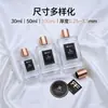 Placas de Aleación de Aluminio, Etiquetas para Perfume Impresas Personalizadas con Logo Estampado, Etiquetas de Identificación para Botellas de Perfume, Hecho a Pedido Según Su Diseño