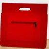 Bolsa de Mão Bolsa para Documentos Capacidade Feltro Bolsa para Livros de Estudante Computador Bolsa de Arquivo de Escritório Masculina