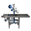 Linha de produção automática de carga e descarga de cabeça da máquina de etiquetagem automática de plataforma giratória de alta precisão máquina de etiquetagem de três cabeças