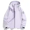 Mismo estilo que la familia Luo pareja capa única a prueba de viento impermeable para exteriores ropa deportiva de primavera casual para montañismo logo personalizado