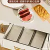 Caja de Almacenamiento de Escritorio Rectangular Larga Acrílico Transparente Tipo Largo Estrecho Organizador de Cajón para Calcetines Artículos Pequeños Caja