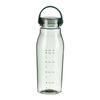 Vaso de Agua Vaso de Plástico Transparente para Niños Portátil Anticaída Estudiante Japonés Vaso de Leche con Escala Botella de Agua para Llevar Alto Valor de Color