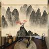 [Personalizado] sala de té ceremonia del té cortina de bambú cortina enrollable cortina de puerta cortina divisoria balcón impresión elevable retro Zen