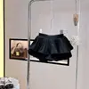Ropa Infantil Estilo Coreano 2026 Verano Nuevo Conjunto para Niñas Chaleco Elegante con Estampado de Leopardo Falda Negra de Pastel para Niños Conjunto de Dos Piezas