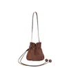 Bolsa impermeable con estampado de leopardo, moderna y elegante, para mujer, nuevo estilo, diseño de nicho, bolsa de la suerte con cordón, bolso retro de un solo hombro cruzado, moderno