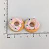 Donut macaron resina simulação comida e acessórios de jogo cola creme shell headband do telefone móvel acessórios de jóias de brinquedo em miniatura