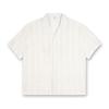 ETAI Roupa Masculina alta qualidade Textura Solta Camisa Listrada Moda Transfronteiriça Masculina Marca Botão Manga Curta Camisa