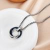 Collar de acero de titanio para hombre, moderno, nicho, japonés, simple, accesorios hip hop para mujer, estilo frío ins, marca de moda masculina, colgante al por mayor