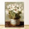 Vintage Flor Aquarela Cartaz Pintura em Tela Nórdico Minimalista Europeu Pastoral Home Decoração Pintura Atacado