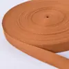 Fita de Poliéster-Algodão de Trama Simples para Mochila Cinto Elástico de Yoga Cós Bolsa de Lona Portátil Tecelagem de Amarração para Acessório de Roupa de Algodão