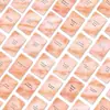 Estilo Ins Dourado Rosa Cartões de Afirmação da Fortuna 36 Cartões com Frases de Manifestação Materiais para Diário Decoração de Parede Cartões Pequenos
