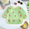 Nuevo Delantal de Dibujos Animados para Bebé con Bolsillos, Delantal Infantil Fresco con Estampado Completo, Babero Estampado para Niños, Delantal de Pintura