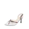 Sandalias Versátiles de Caña Baja de Moda para Mujer con Diseño Único, Populares entre Influencers, Color Sólido, Estilo 2026, Adecuadas para Faldas, Punta Redonda