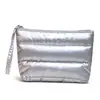 Bolsa de Maquillaje de Algodón con Relleno Estilo Ins, Bolsa de Almacenamiento de Gran Capacidad, Bolsa de Neceser Portátil para Labiales y Cosméticos Venta al por Mayor