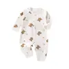 [Procesamiento Personalizado] Ropa de Bebé Hecha de Algodón Puro, Clase A, Pelele para Bebé Recién Nacido, Ropa Infantil Anxiang para Primavera y Otoño