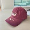Gorra de Béisbol Casual Bordada de Dibujos Animados Nueva de Verano para Mujeres, Gorra de Béisbol de Sombrilla Casual de Moda de Gama Alta para Hombres