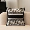 Almohada Casual y Versátil, Lujo Accesible y Almohada de Alta Gama, Cama de Tela Escandinava, Funda de Almohada para Sofá de Sala de Estar, Cojín con Relleno