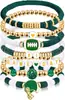 Pulsera de Arcilla Blanda Popular en Amazon Transfronterizo Set Pulsera Elástica de Amistad Venta Directa de Fábrica Venta al por Mayor Según Dibujos