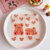 Bolsa Selladora de Snacks Creativa Coreana Linda Corazón de Niña Oso Comida Galleta Caramelo Bolsa de Embalaje Pequeña Bolsa de Caramelo