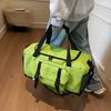 Bolsa de Ginástica Transfronteiriça Nova Bolsa de Ombro Portátil Masculina Separação Seco e Molhado Compartimento para Sapatos Tempestade Grande Capacidade Bolsa de Viagem para Curta Distância