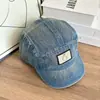 Gorra de Béisbol de Ala Plana Lavada Estilo Retro Americano Nicho para Mujer Moda Urbana Hip-Hop Gorra de Béisbol de Ropa de Trabajo Japonesa para Hombre