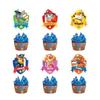 Vaso de Papel Temático de Spot Red Dog Plato de Papel Banner Mantel Vajilla para Fiesta de Cumpleaños Infantil