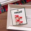 Acessórios de Cabelo Infantil Outono Inicial Novo Fofo Vermelho Mini Pequeno Grampo de Resina Meninas Jardim de Infância Fofo Pequeno Presilha