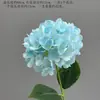 Flores Artificiales Azules Ramo Materiales para Decoración de Escena de Boda, Rosas Azules para Arreglo de Piso de Salón de Bodas y Flores Decorativas