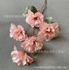 Cor de Pasta de Feijão Casamento Flor Artificial Raiz de Lótus Rosa Cor Retrô Arranjo de Casamento Europeu Pólen Rosa Púrpura Rosa Hortênsia Flor Artificial