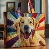 2026 Nueva Serie Transfronteriza de Cachorros Estampado Digital Bolso de Hombro Acolchado de Moda