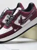 Zapatillas Putian Puras Vintage Desgastadas Color Retro Lavado al Agua Zapatillas Air Force 1 Modernas Versátiles Af1 Zapatos Deportivos para Hombre