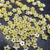 Yutian Resina 6mm Estrela Estéreo Flor Pequena Brilhante Pérola Pulseira Cola para Unhas Artesanal DIY Acessórios