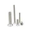 Tornillos de Acero Inoxidable 304 Cabeza Plana Phillips Avellanados Tornillos para Máquina Phillips A prueba de Agua y Óxido Sujetadores