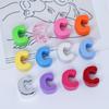 Kit de Accesorios DIY de Cuentas con Letras Accesorios para Colgar Llavero Cadena para Teléfono Acrílico Dopamina Cuentas Sueltas Cuentas para Ensartar
