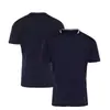 2026 Nuevo Traje de Montar para Motocicleta de Carreras F1 Transpirable de Secado Rápido Cuello Redondo Manga Corta Camisa de Trabajo Off-Road