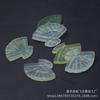 19x 25mm Jade Fan Pequeno Pingente DIY Pulseira Colar Brincos Borla Acessórios