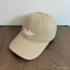 Boné de Baseball Bulaa Estilo Coreano Marca de Moda de Rua Boné Macio com Aba Curva Chapéu de Estudante Algodão Puro Aba Larga Faz o Rosto Parecer Menor