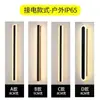 Luz de Pared Exterior de Tira Simple Moderna para Nuevo Cliente Ip65 Led con Fuente de Luz para Valla y Portón de Villa