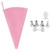 Conjunto de ferramentas de decoração para confeitaria Bolsa de decoração TPU/EVA Bico Bico de decoração de aço inoxidável Conjunto de espátulas de plástico PP