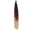 Aubes Cabello Sintético Paquete de Crochet para Cabello Onda Profunda Cabello a Granel 30 Pulgadas 120g Paquete de Cabello para Mujeres