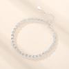 Pulseira Estilo Coreano Cintilante Celebridade Cibernética Cauda de Fênix Prata de Lei Feminina Design Nicho Pulseira para Namorada Pulseira Ins Gipsófila