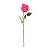 Flor de Rosa Artificial Individual para Decoración de Sala de Estar, Mesa de Café, Mesa de Comedor, Adorno de Dormitorio, Flor Artificial Estilo Europeo, Flor Transfronteriza de Comercio Exterior