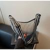 Transfronterizo 2025 Nueva Moda Versátil Bolso Dumpling Bolso de Nylon Bolso Cruzado Bolso de Lona Bolso de Hombro Bolso de Hombro para Mujer