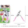 Selección estricta de rizador de pestañas Rizador Dispositivo rizador de párpados portátil para mujer Rizador de pestañas instantáneo natural para ojos Herramienta rizadora de pestañas