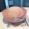 Gorra Marinera con Lazo Estilo Japonés Gorro de Otoño de Nicho para Mujeres con Gran Circunferencia de Cabeza Boina Estilo Coreano Ins Gorro Cálido