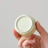 Pequeño recipiente de cerámica para té, bálsamo, polvo medicinal, frasco sellado esmaltado de color para pastillas, mini frasco de porcelana portátil, se puede imprimir con logo